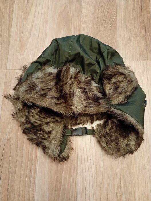 Zimowa czapka z kożuszkiem