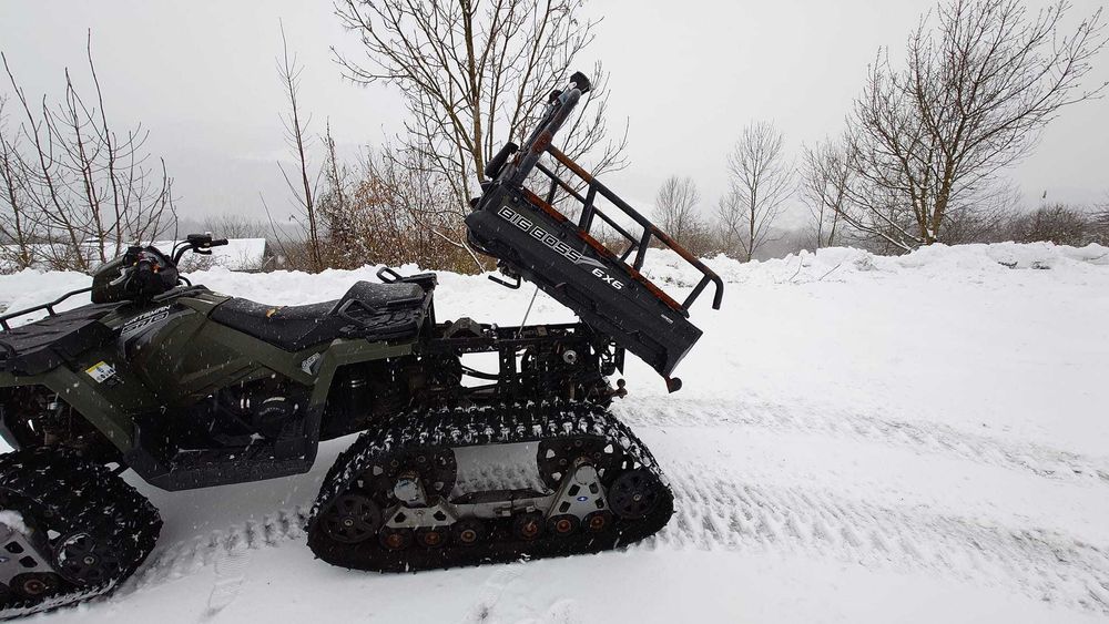 Gokart terenowy ratrak 6x6 Polaris sportsman gąsienice wszedolaz