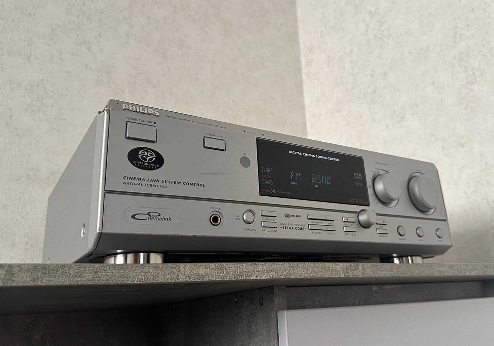 Ресивер Philips FR 984 (5 х 60 Вт / 6 Ом / ЦАП / FM-приймач)