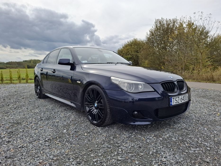 BMW E60 530d 218KM Automat | Skóry | Navi | Bixenon | M Pakiet