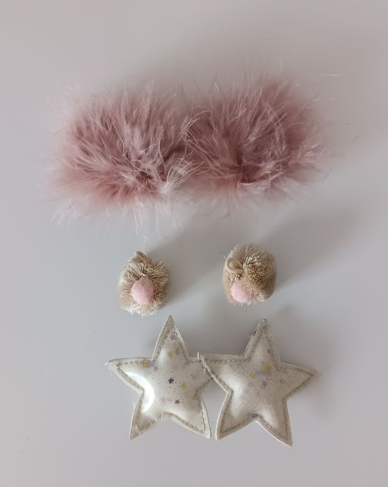 Lote de 6 enfeites para atacadores