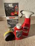 Sonax Kit impermiabilizador + produto limpeza capotasi