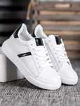 SNEAKERSY z czarnymi wstawkami -rozmiar 39 - likwidacja sklepu