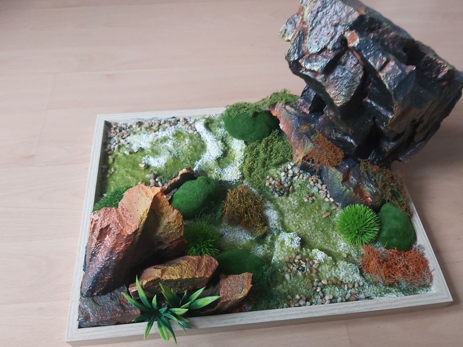 Panel dekoracyjny, imitacja kamienia.