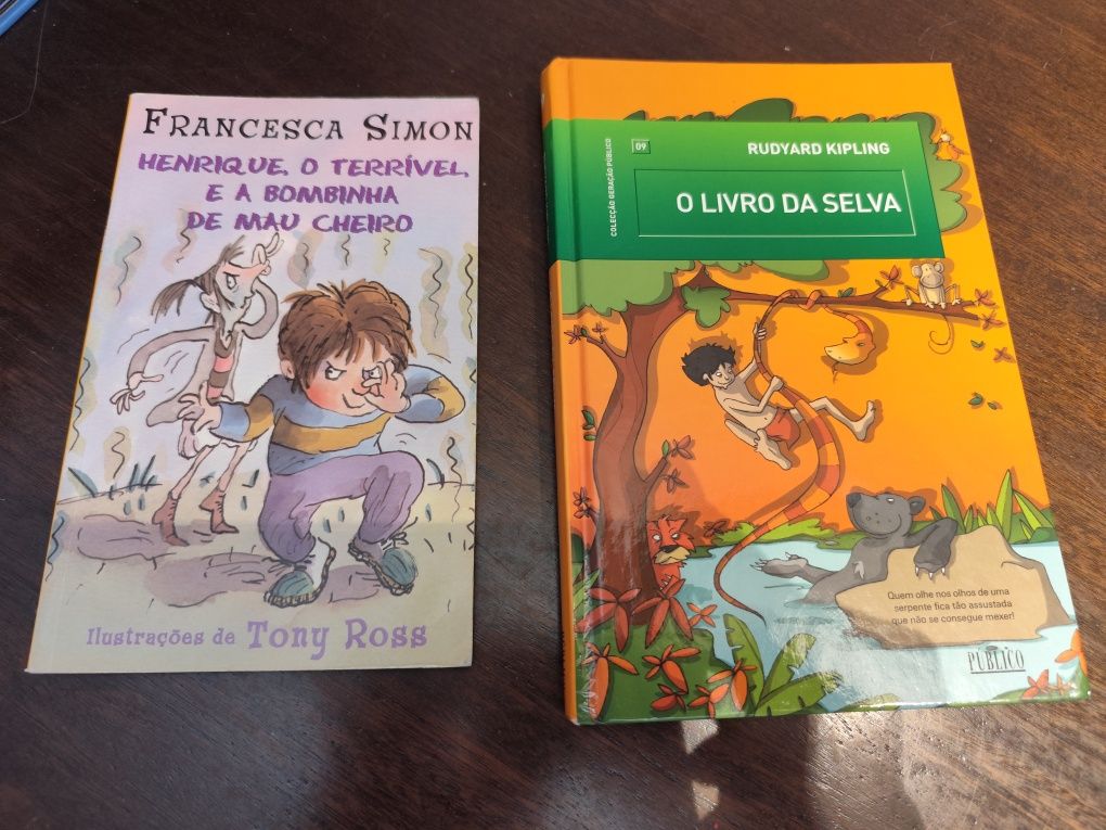 Vários livros 5€ cada um ou 30€ todos