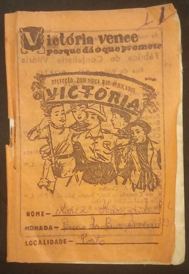 Colecção de Caramelos Victória, Animais.