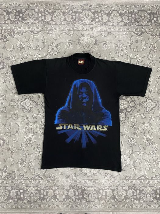 90s Darth Maul Star Wars Tshirt Vintage Koszulka z Krótkim Rękawem S
