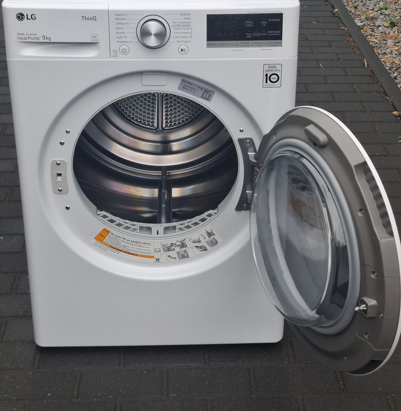 Suszarka do ubrań LG 9kg z transportem,Gwarancja
