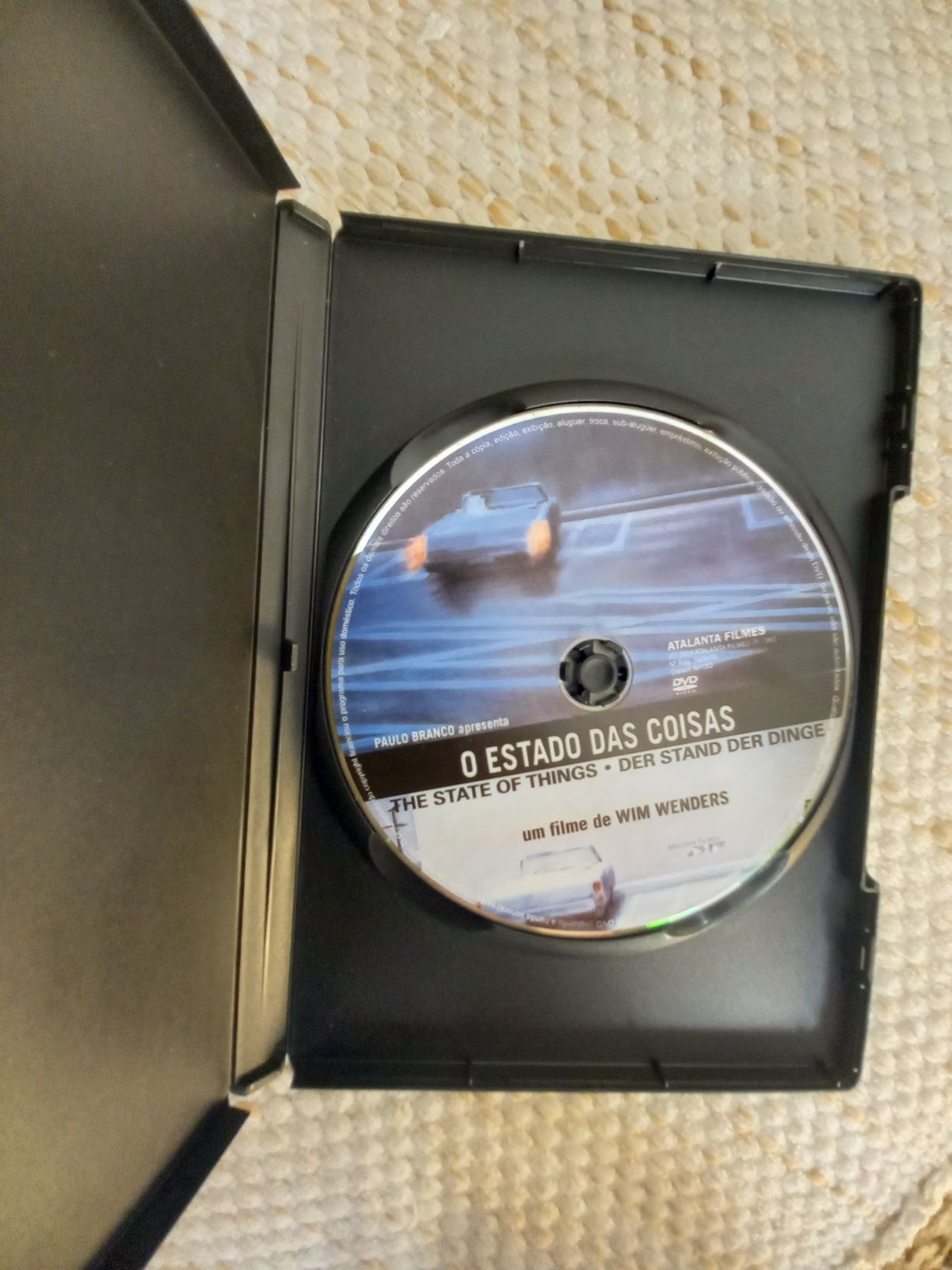 Dvd O Estado das Coisas de Wim Wenders