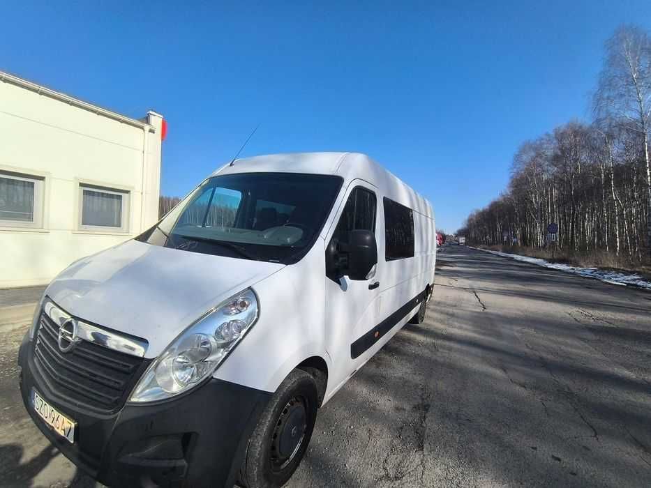 Opel Movano  2,3 163km Biturbo Salon Pl klima brygady 7 osób Rok 2014