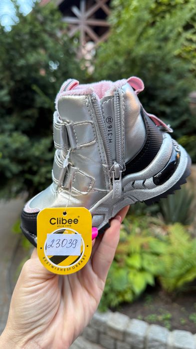 21 новые зимние ботинки на девочку Clibee