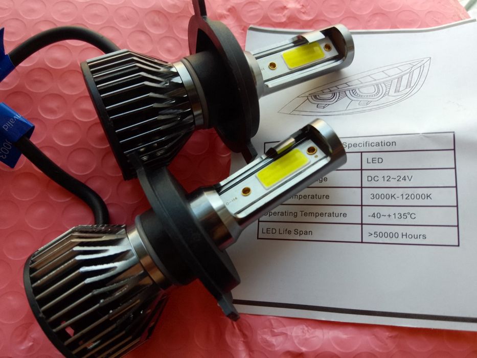 H4 Led авто лампи