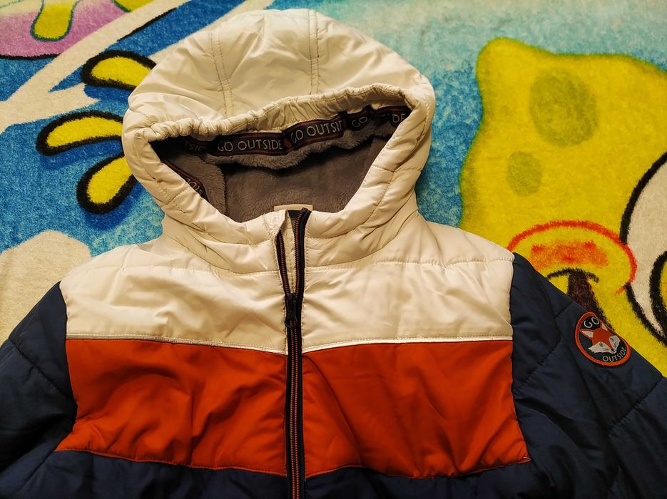 Тепла,осінньо-зимова куртка для хлопчика 11-12 років