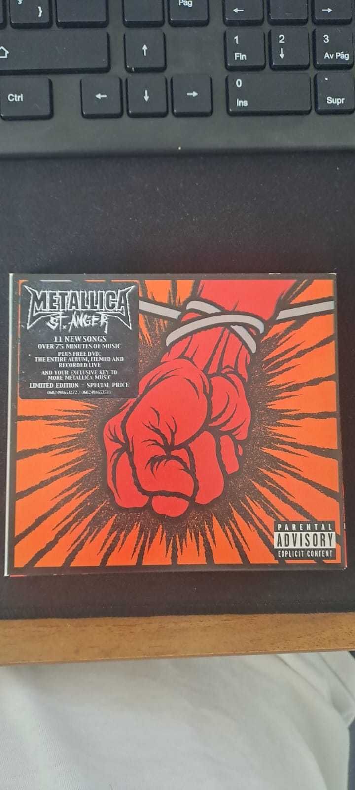CD & DVD METALLICA St. Anger + Bonus DVD 2 DISCS