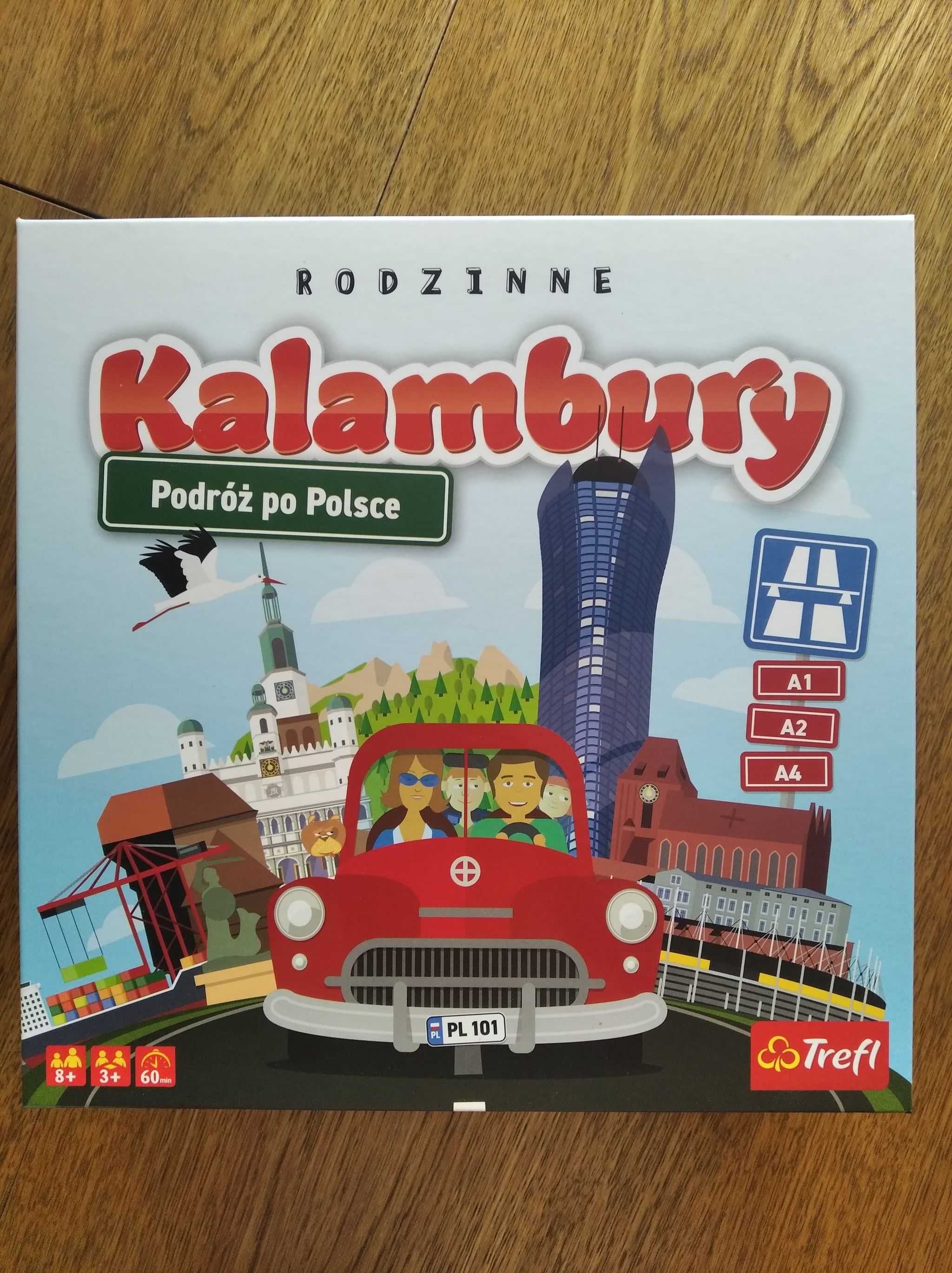 Sprzedam grę rodzinną Kalambury: Podróż po Polsce. Trefl
