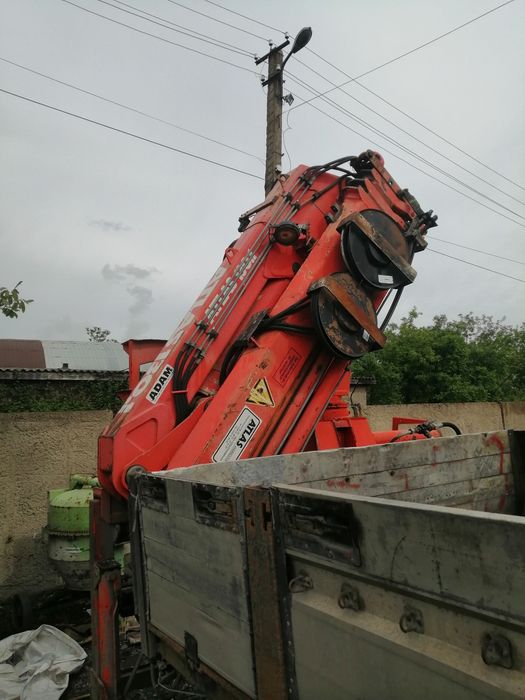 Кран маніпулятор, грузовик ,ман ф 2000