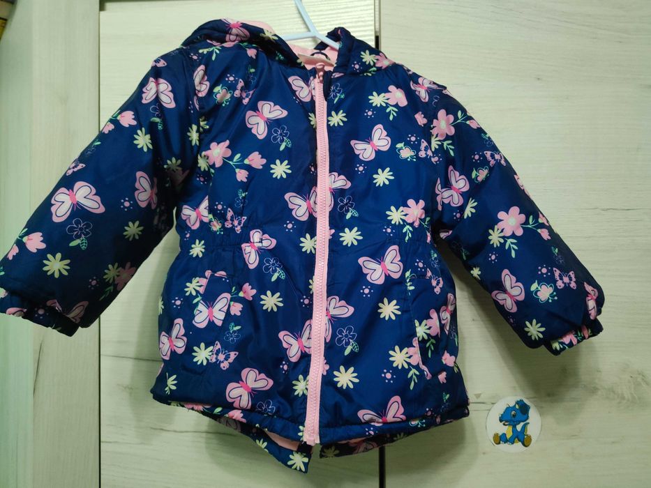 Kurtka zimowa r. 86 dziewczęca