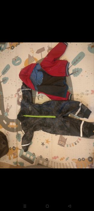 Paka ubranek chłopięcych  80-86