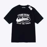 Мужская футболка Corteiz x Nike Logo унисекс Кортеиз Кортез  Найк