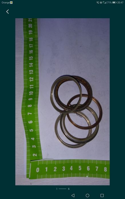 Zestaw ramek do zegarka kieszonkowego