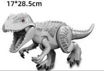 T-REX / INDOMINUS do LEGO Jurassic World Dinozaur Figurka Klocki Model