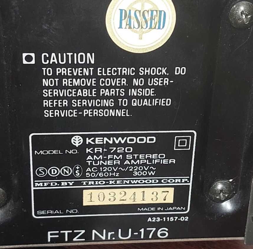 стерео ресівер Kenwood KR-720