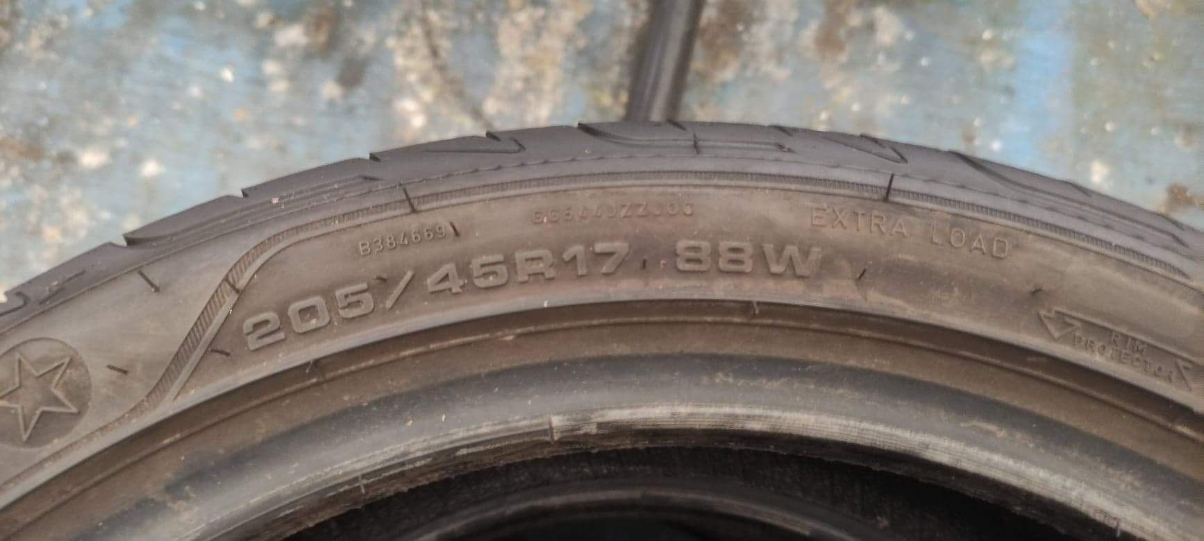 205/45/17 Goodyear 6,5 mm 4szt 2019 lato