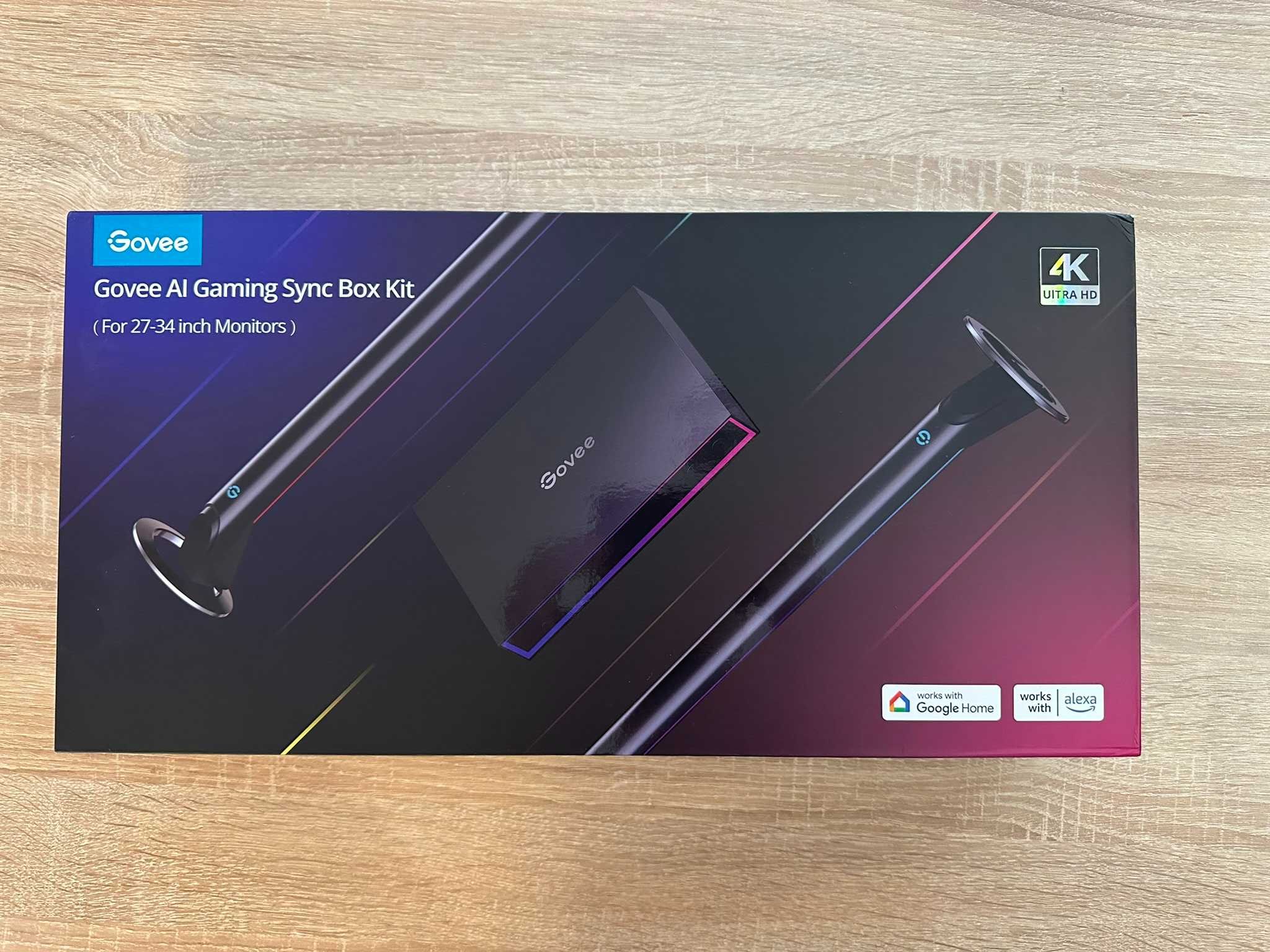 GOVEE SMART AI GAMING SYNC BOX KIT H6601, oświetlenie jak ambilight