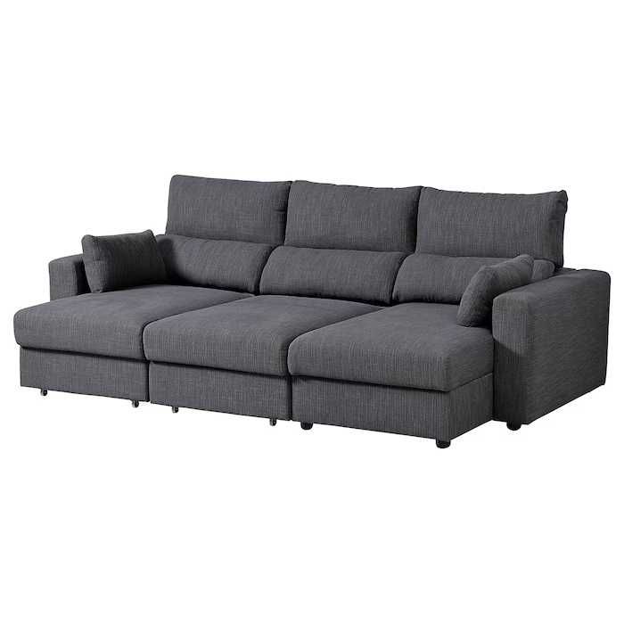Sofa/ narożnik IKEA Eskilstuna , 3-os, z szezlągiem-możliwy transport