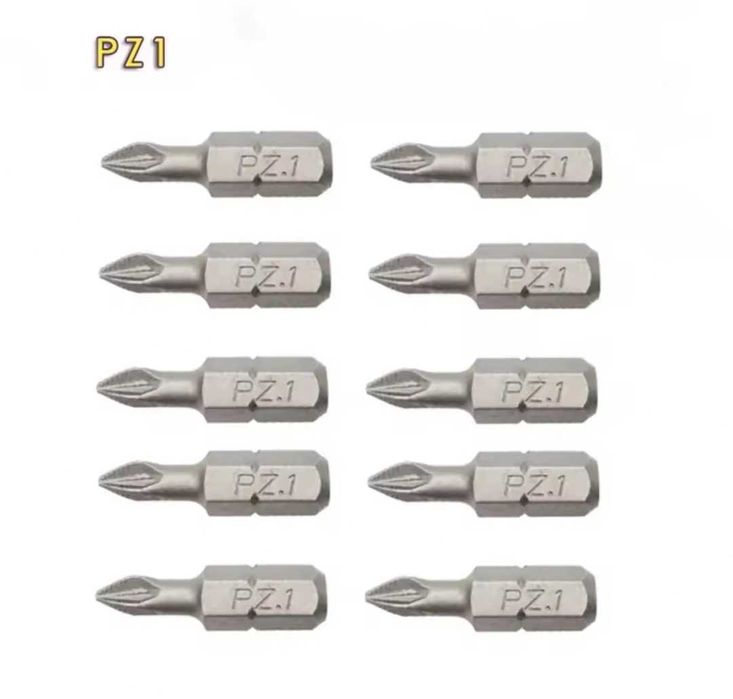біта pz1 25 мм антиковзка бита pz1 нескользящая  набор бит набір біт