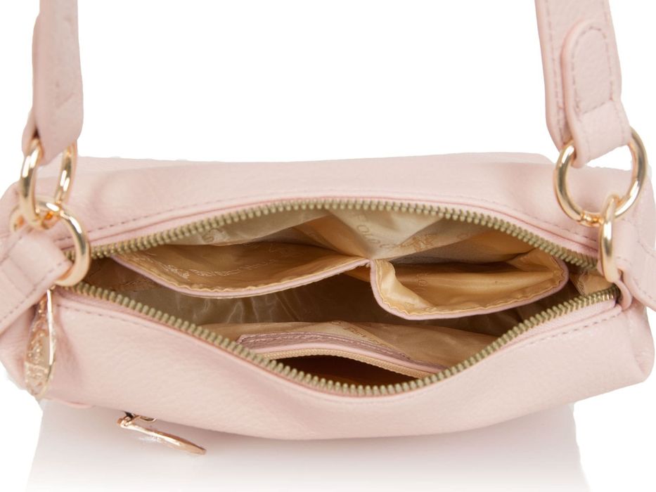 Жіноча сумка Beverly Hills Polo Club, колір пудра