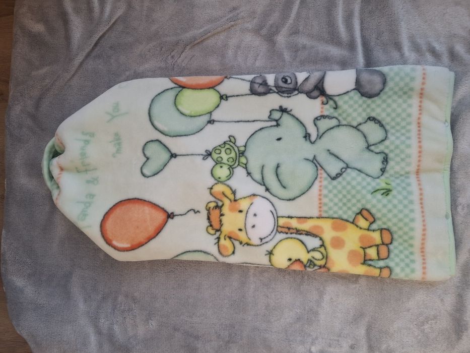 Зимовий конверт для новонароджених на виписку чи в коляску, ковдра