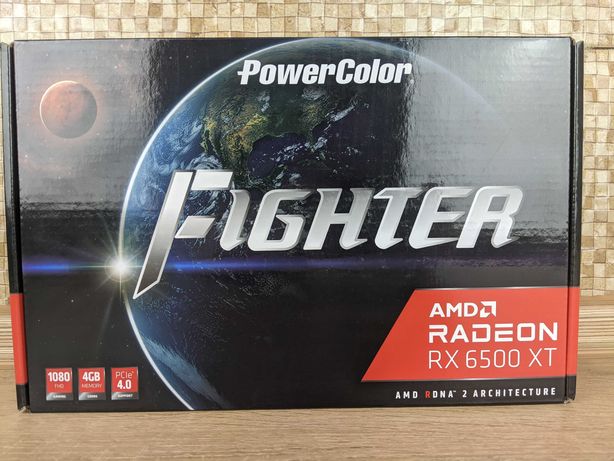 Radeon RX 6500 XT, Powercolor Fighter (AXRX 6500 XT 4GBD6-DH/OC), нові
