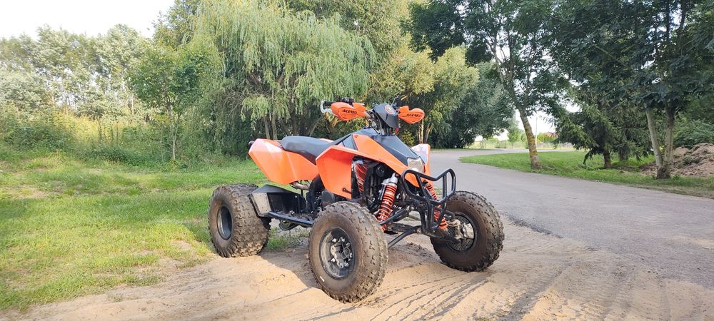 Quad KTM XC 525 LIFTING nie sx 505 , 450 Zarejestrowany L7e Wsteczny