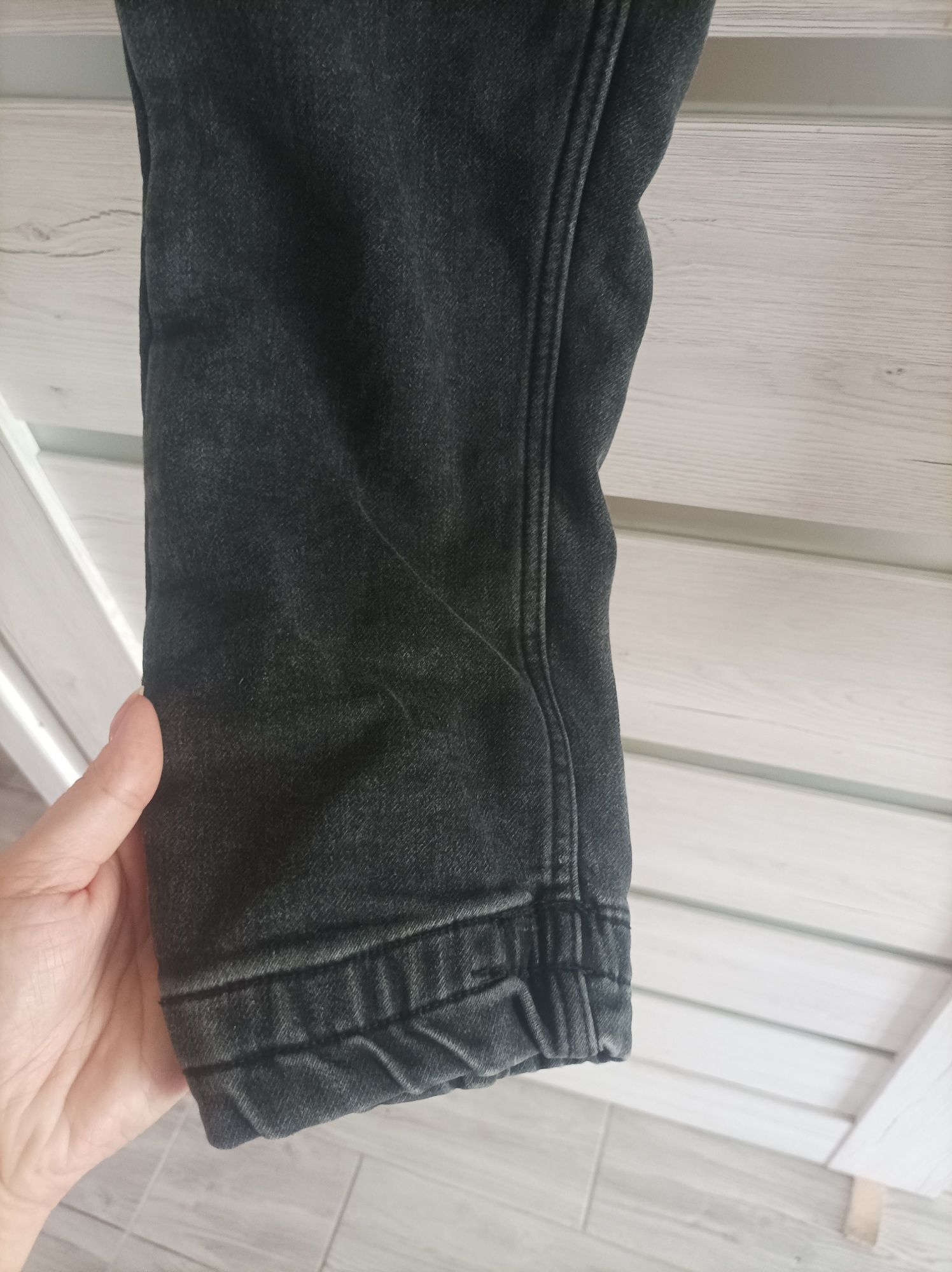 Spodnie joggery jeansowe S 28