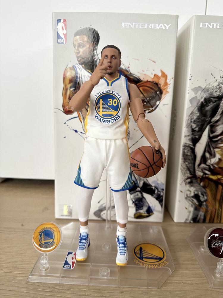 Zestaw Enterbay NBA 1/9 Curry, Lebron, Harden, Westbrook, Anthony,Wall