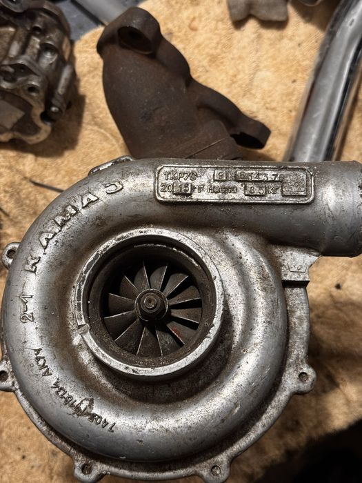 Турбина на камаз под ремонт