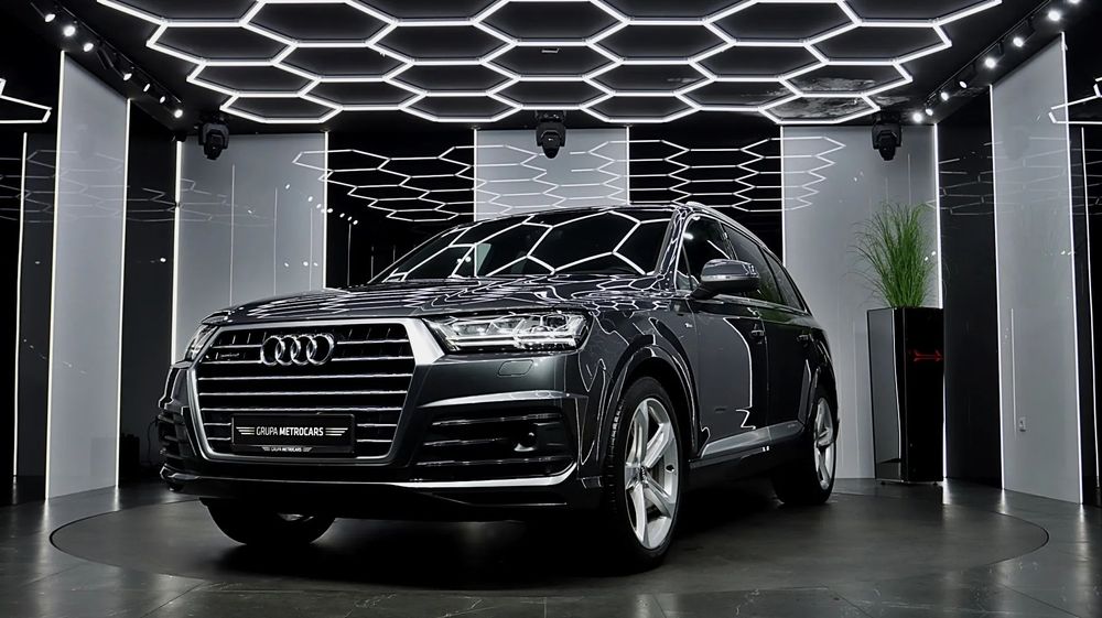 Audi Q7 SALON POLSKA/ FV23%/ Gwarancja Serwisowa/ S LINE/ 146 260 NETTO