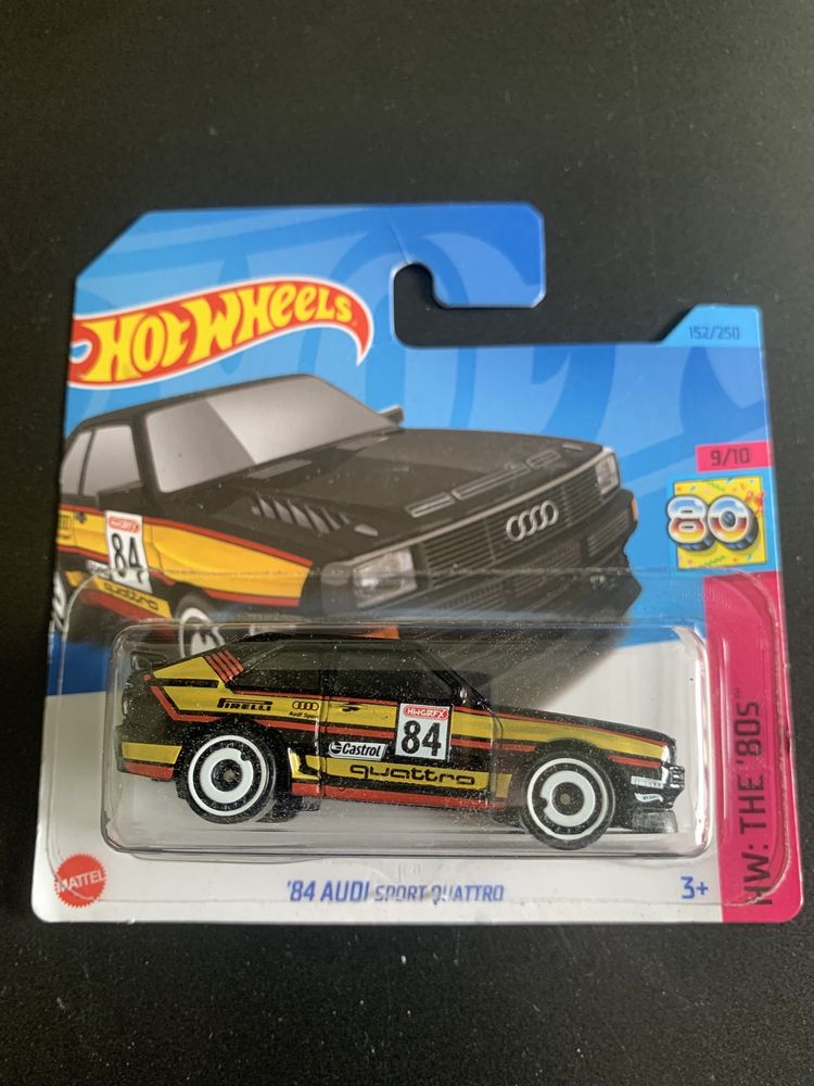 Hot Wheels 84 Audi Sportt Quattro