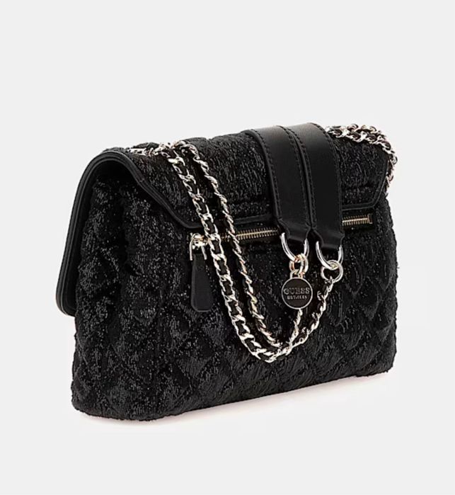 Guess torebka crossbody mała czarna Giully