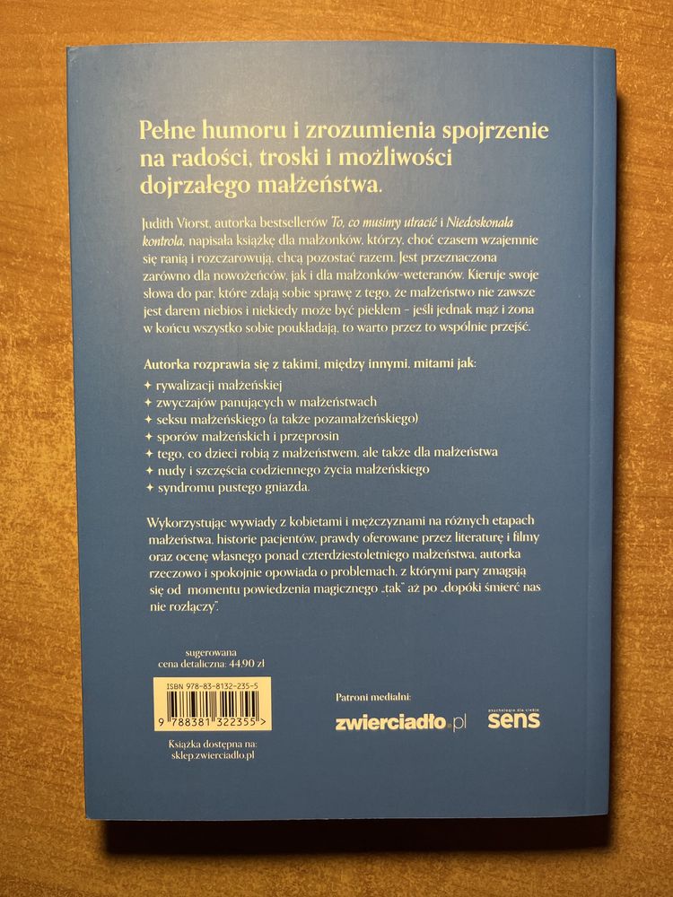 Małżeństwo dla zaawansowanych, Judith Viorst