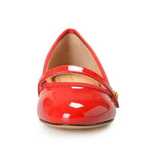 Лаковi червонi туфлi Charlotte Olympia