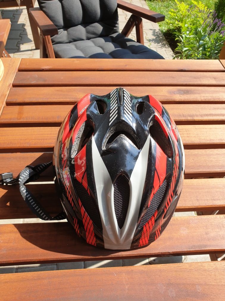 Kask rowerowy roz 52-56 cm .