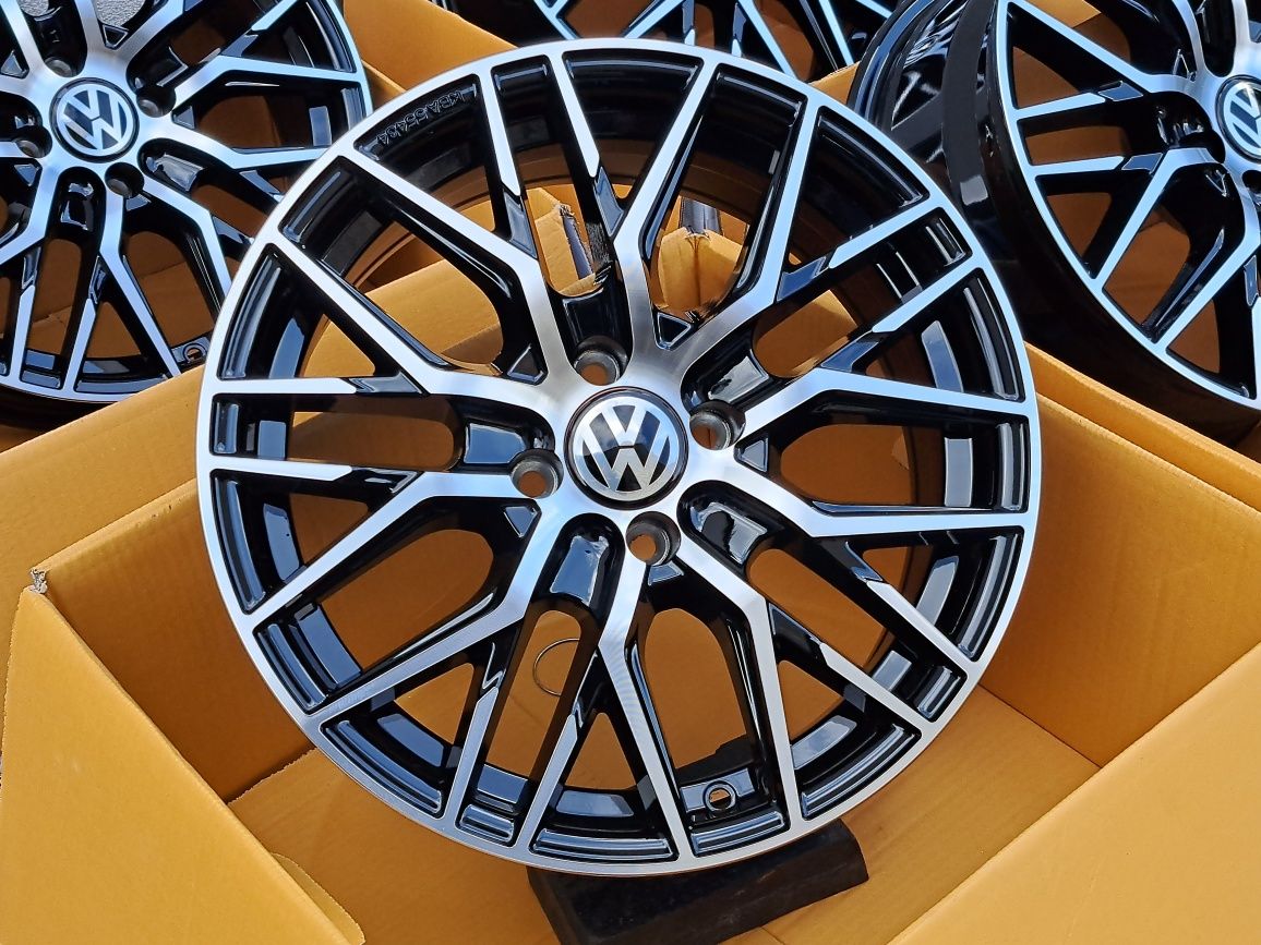 Alufelgi NOWE VW 16" 4x100 UP! Lupo Polo Golf 3 Grafit RS4 CNC