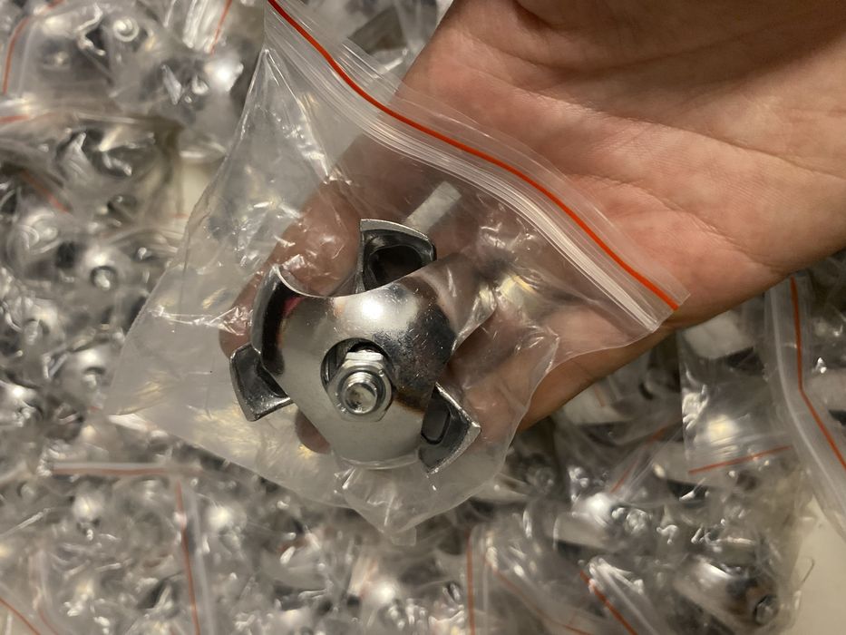 Джокерное соединение R6, крепление для хром труб, шар, муфта, new и бу