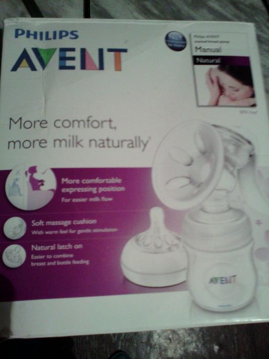 Продам молокоотсос Philips Avent Manual Natural!