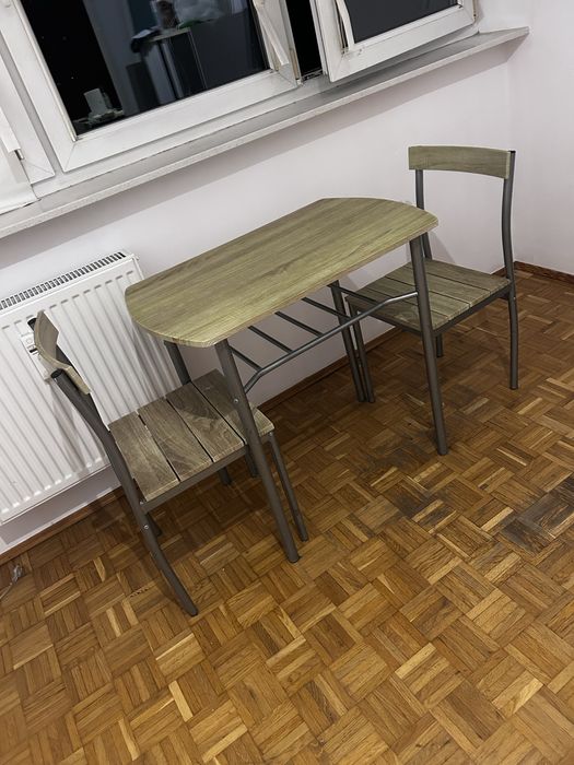 Komplet stół + 2 krzesła do kuchni / jadalni