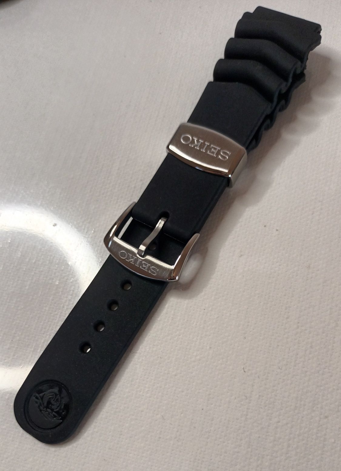 Braceletes em silicone para relogios Seiko SKX007, SKX009 SKX173