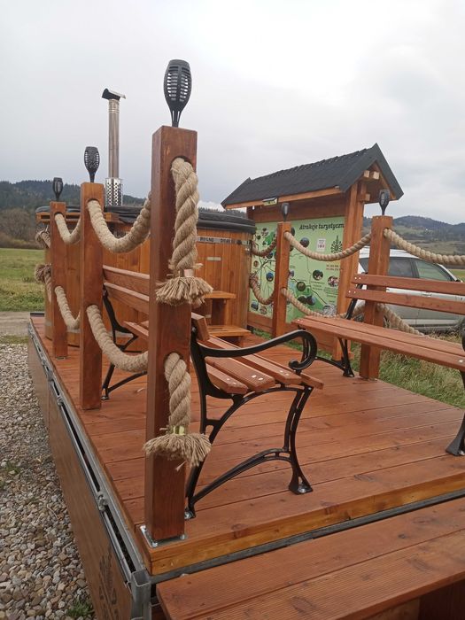 Basen Balia Jacuzzi Bania Sauna Mobilne