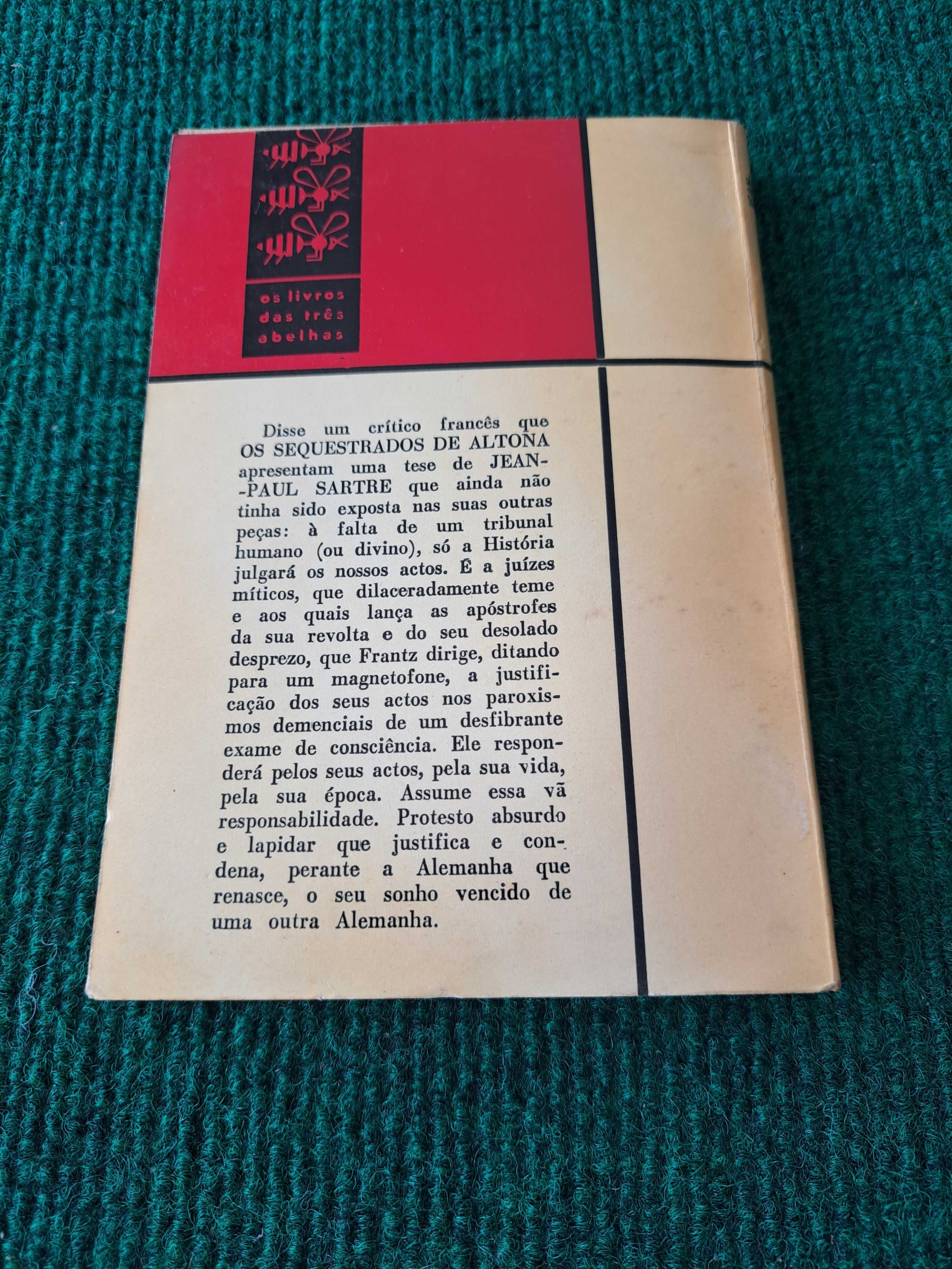 Os Sequestrados de Altona - Jean-Paul Sartre (Colecção Três Abelhas)